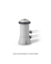 C530 Krystal Clear Cartridge Filter Pump, Grey - 530 GPH