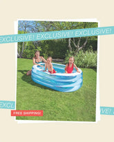 My Sea Friends Inflatable Kiddie Pool