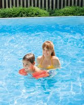 Large Orange Inflatable Arm Band Floaties