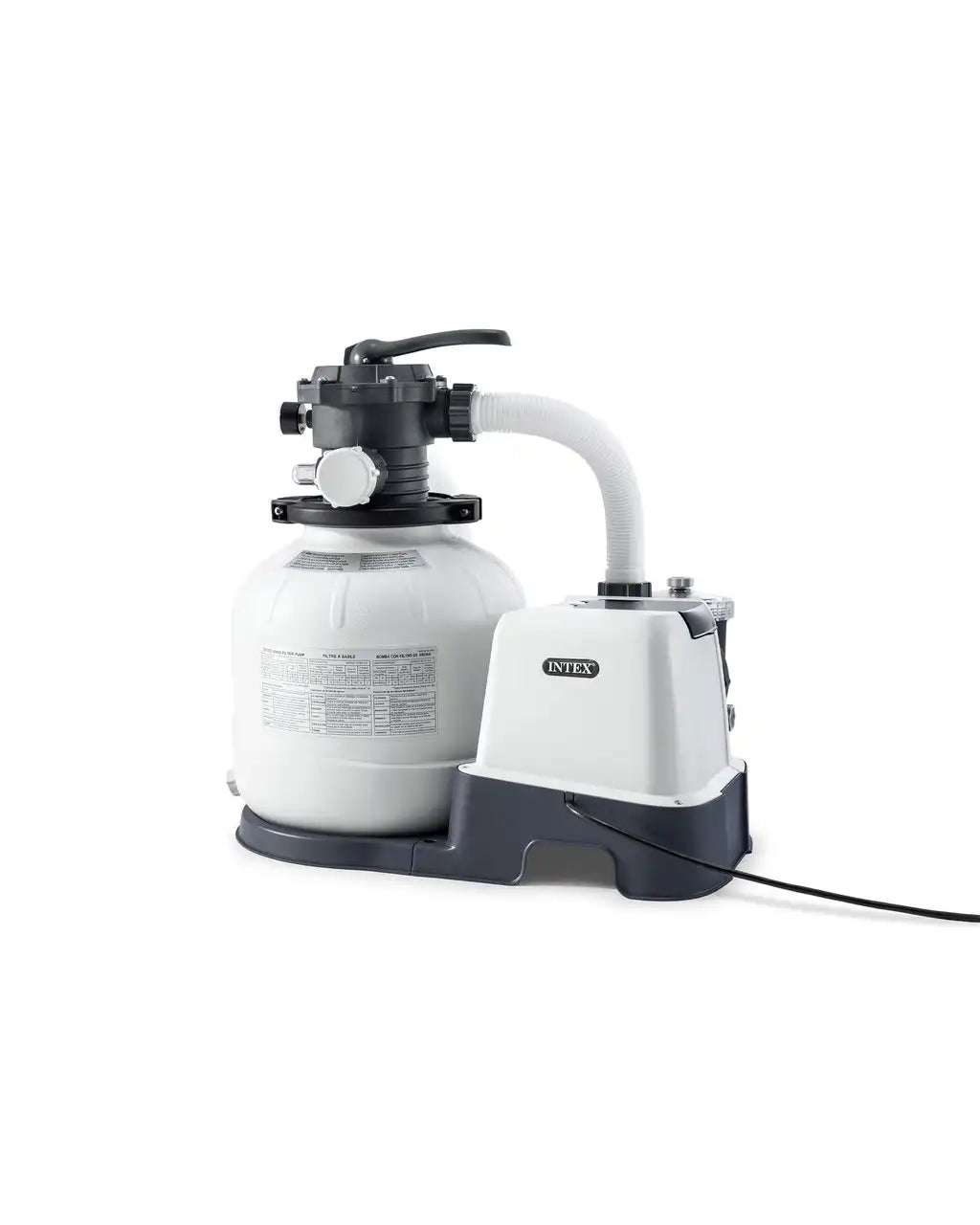 QX2600 Krystal Clear Sand Filter Pump & Saltwater Pool Chlorine System - 15,000 Gal
