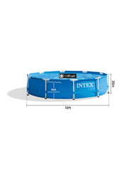 Metal Frame 10' x 30" Above Ground Pool with Filter Pump