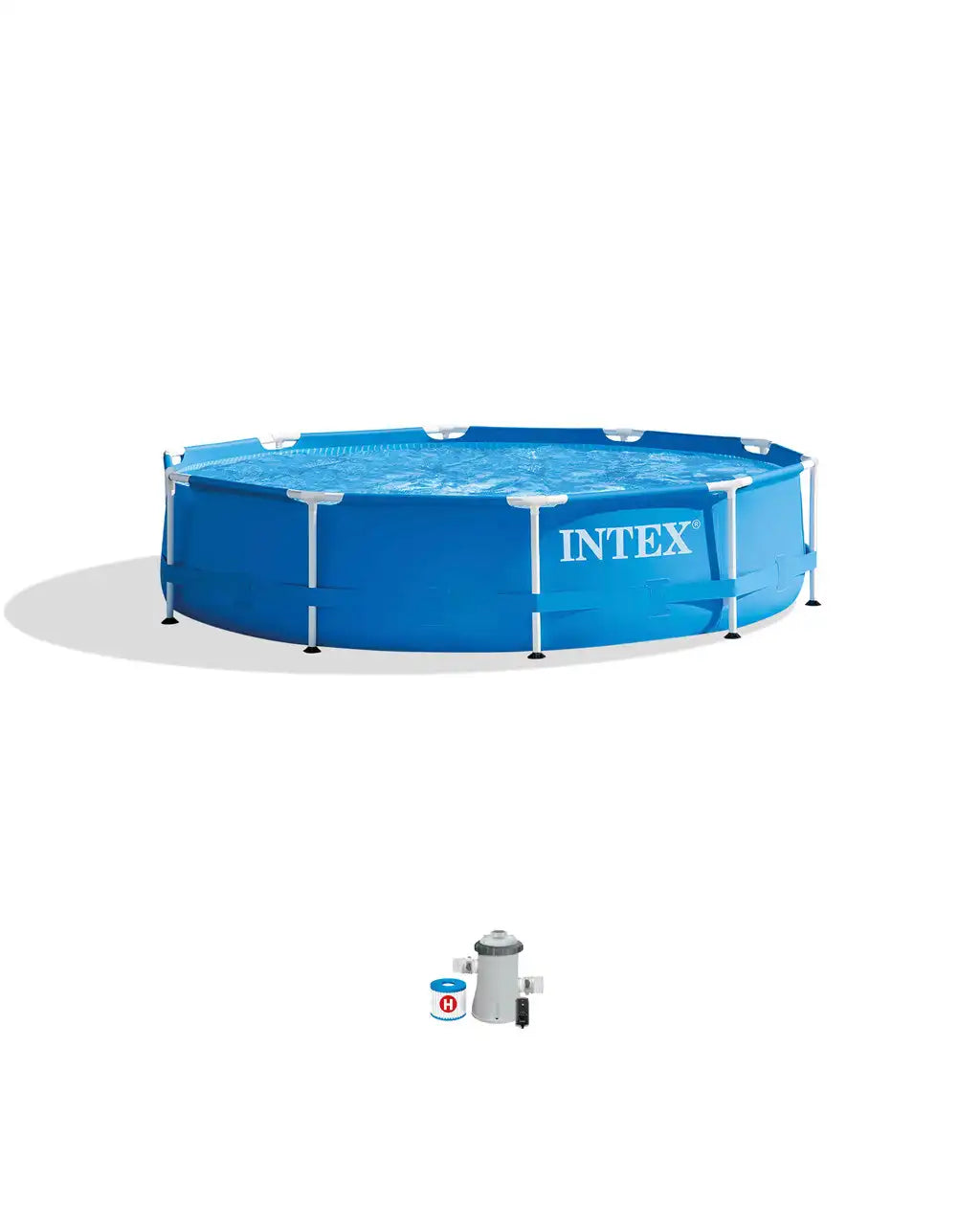 Metal Frame 10' x 30" Above Ground Pool with Filter Pump