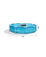 Beachside Metal Frame 10' x 30'' Above Ground Pool