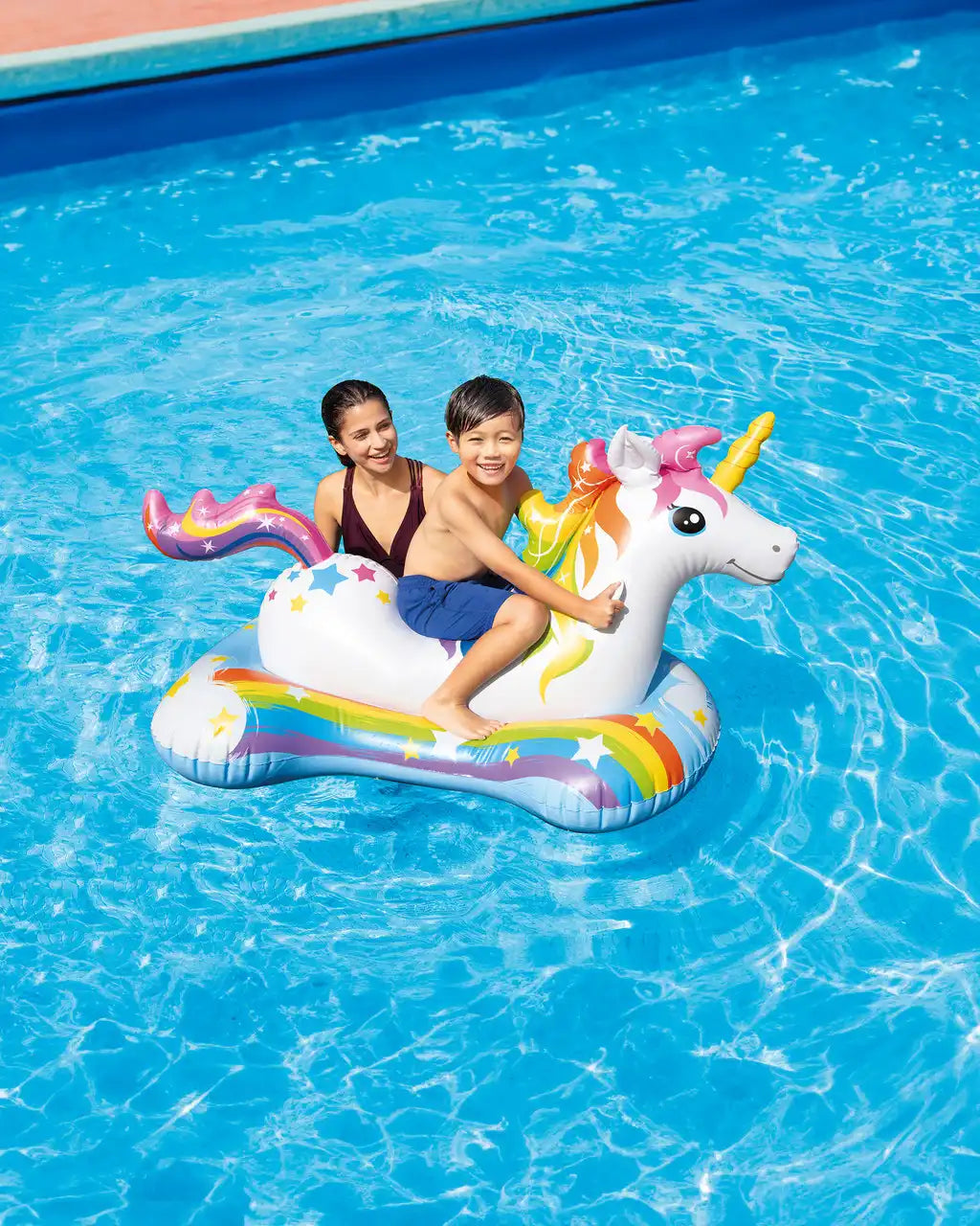 Magical Unicorn Ride-On Inflatable Pool Float