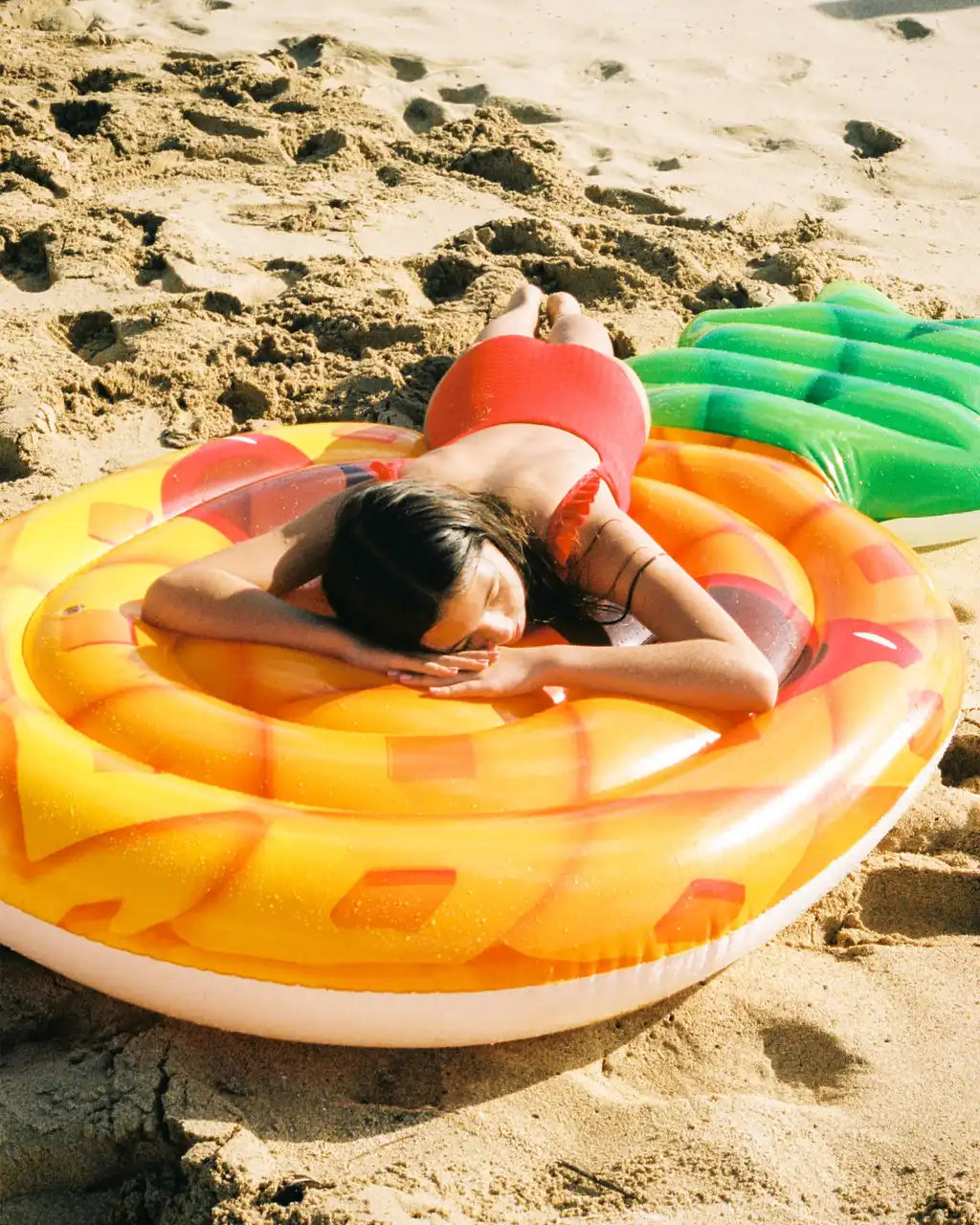 Cool Pineapple Inflatable Floating Mat