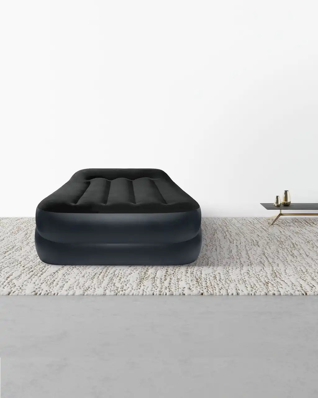 Dura-Beam® Plus Pillow Rest Air Mattress 16.5" Twin with Built-In Electric Pump
