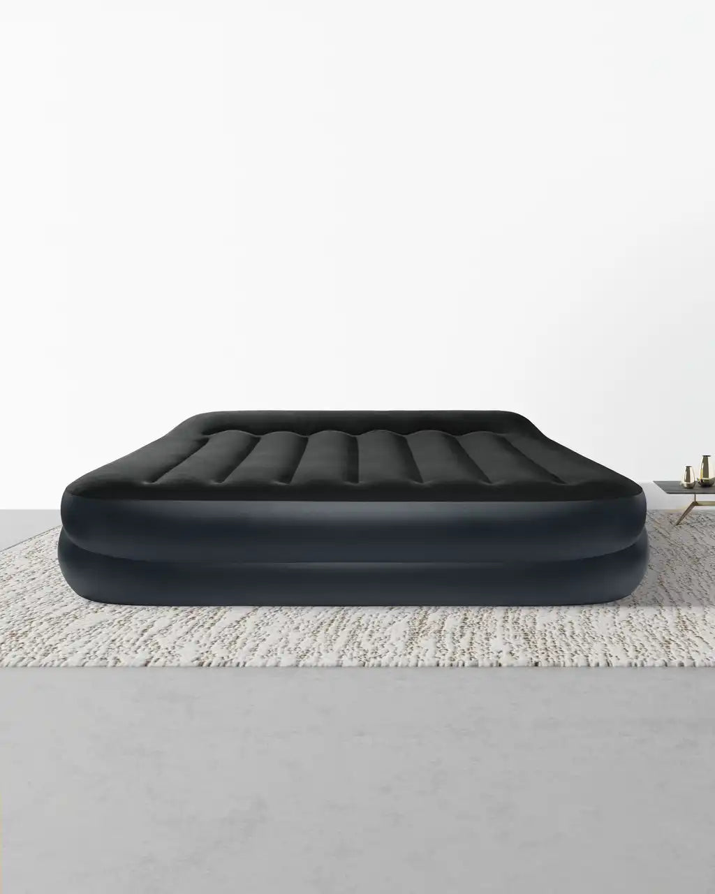 Dura-Beam® Plus Pillow Rest Air Mattress 16.5" Queen with Built-In Electric Pump
