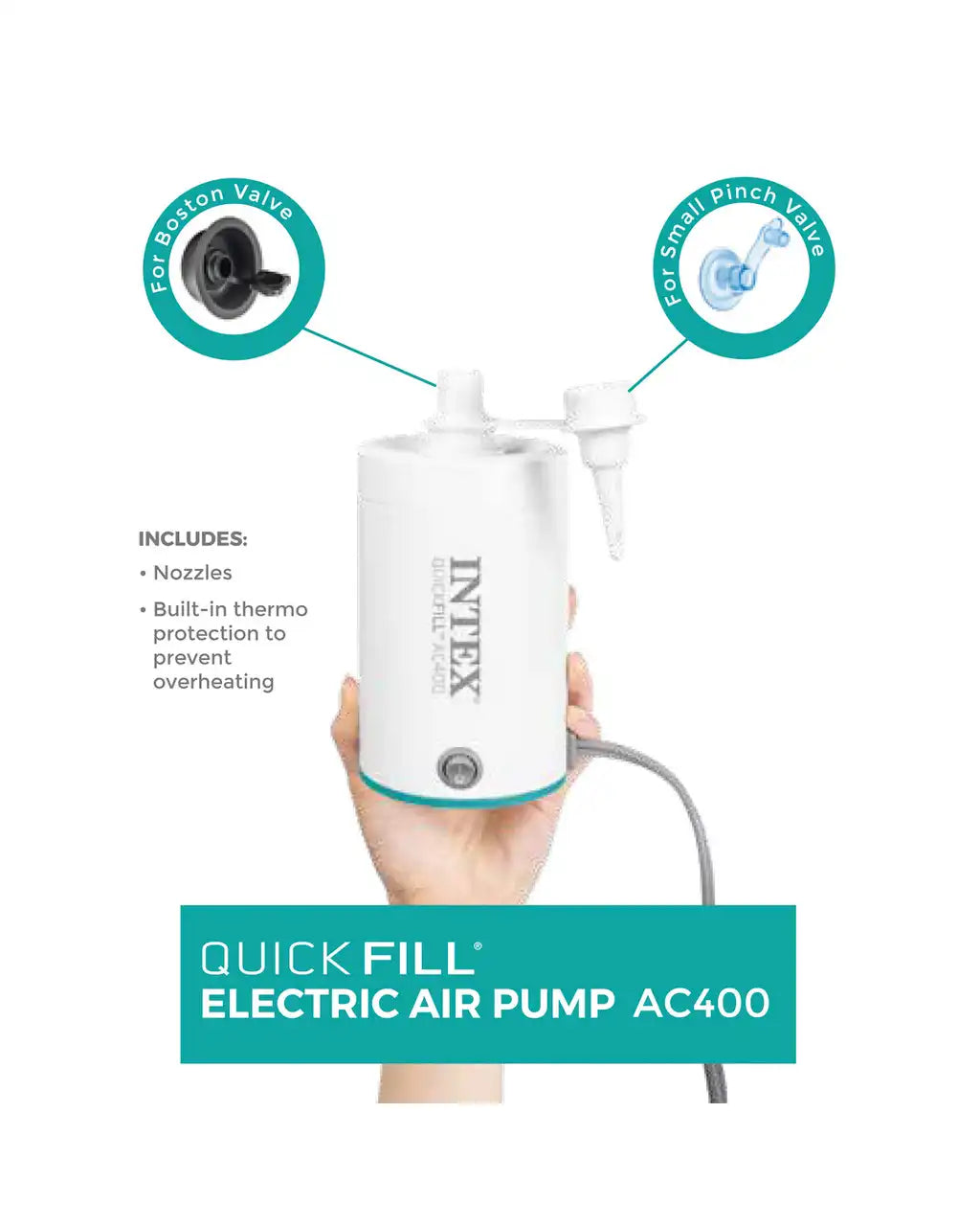 Quick-Fill® Electric Air Pump - AC400